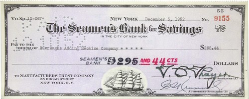Usa check banknote the - check,