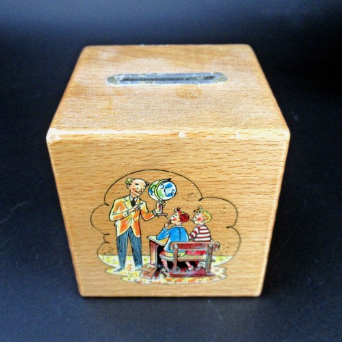 Holz spardose allianz - holz,