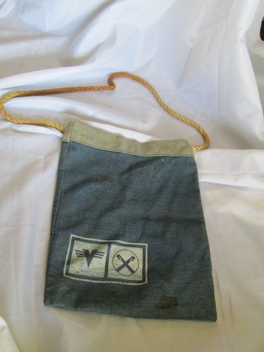 Alt antik leinensack - alt,